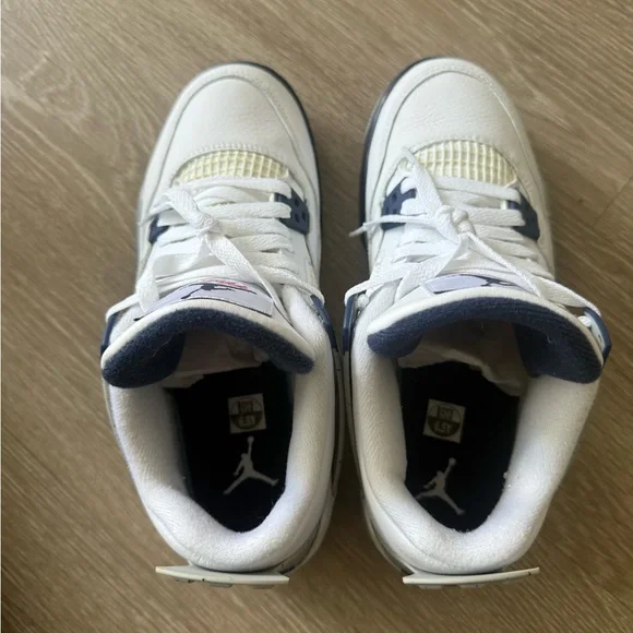 AIR JORDAN 4 RETRO “MIDNIGHT NAVY” - Picture 5 of 6